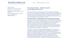 Desktop Screenshot of feuchter-keller.org